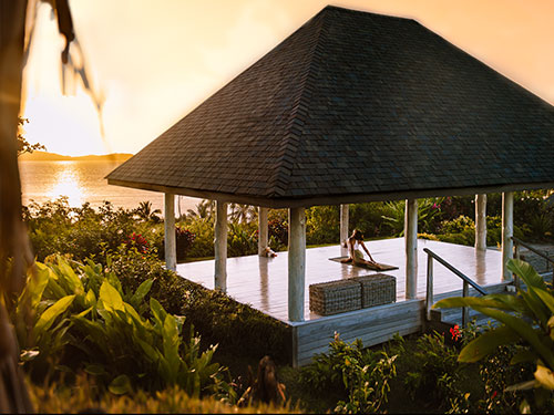 Fitness at Kokomo Private Island Fiji