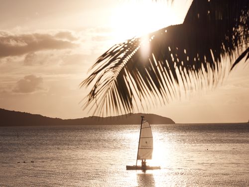 Sailing at Kokomo Private Island Fiji