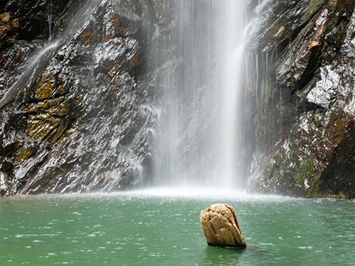 Waterfall at Kokomo Private Island Fiji