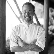 Andy Bryant, the Executive Chef at Kokomo Private Island Fiji