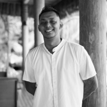 Adrien Narayan, the Head Chef at Kokomo Private Island Fiji