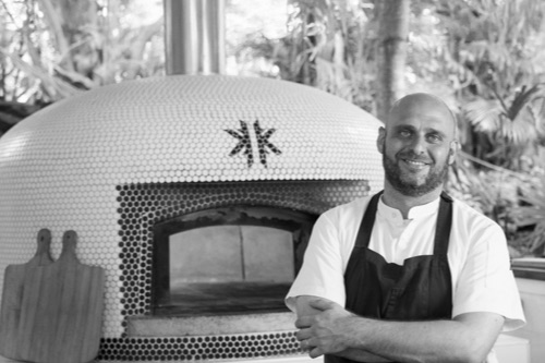 Enzo Maione, the Head Chef at Kokomo Private Island Fiji