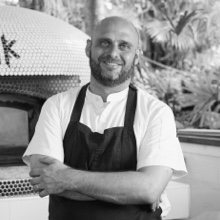 Enzo Maione, the Head Chef at Kokomo Private Island Fiji