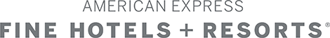 The logo for American Express