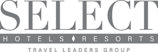 The logo for Select Hotels Resorts