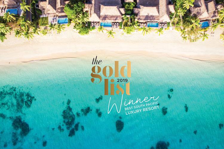 WINNER - Best South Pacific Luxury Resort 2019