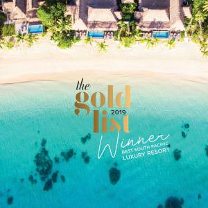 WINNER - Best South Pacific Luxury Resort 2019