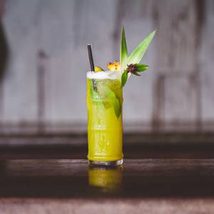 Pineapple & Basil Mojito