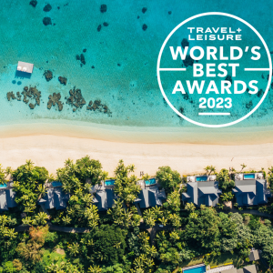 Kokomo Private Island Fiji named #3 Resort in Travel + Leisure 2023 World's Best Awards.